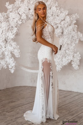 Valge pulmakleit Brooke
