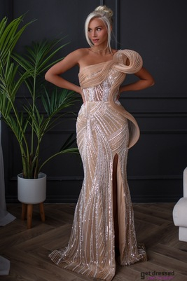 Kuldne pidulik kleit June