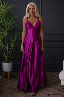 Purple maxi dress Isabella