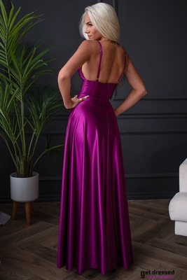 Purple maxi dress Isabella