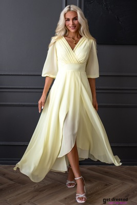 Yellow maxi dress Sädely