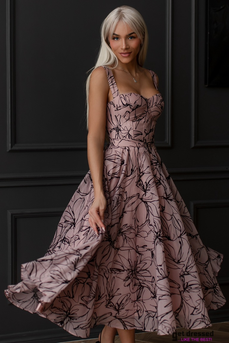 Lõpukleit Lena – Heleroosa