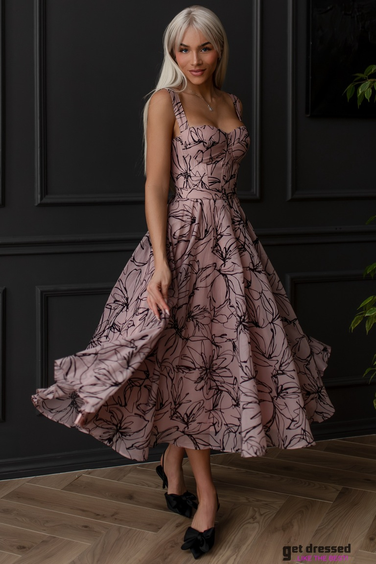 Lõpukleit Lena – Heleroosa