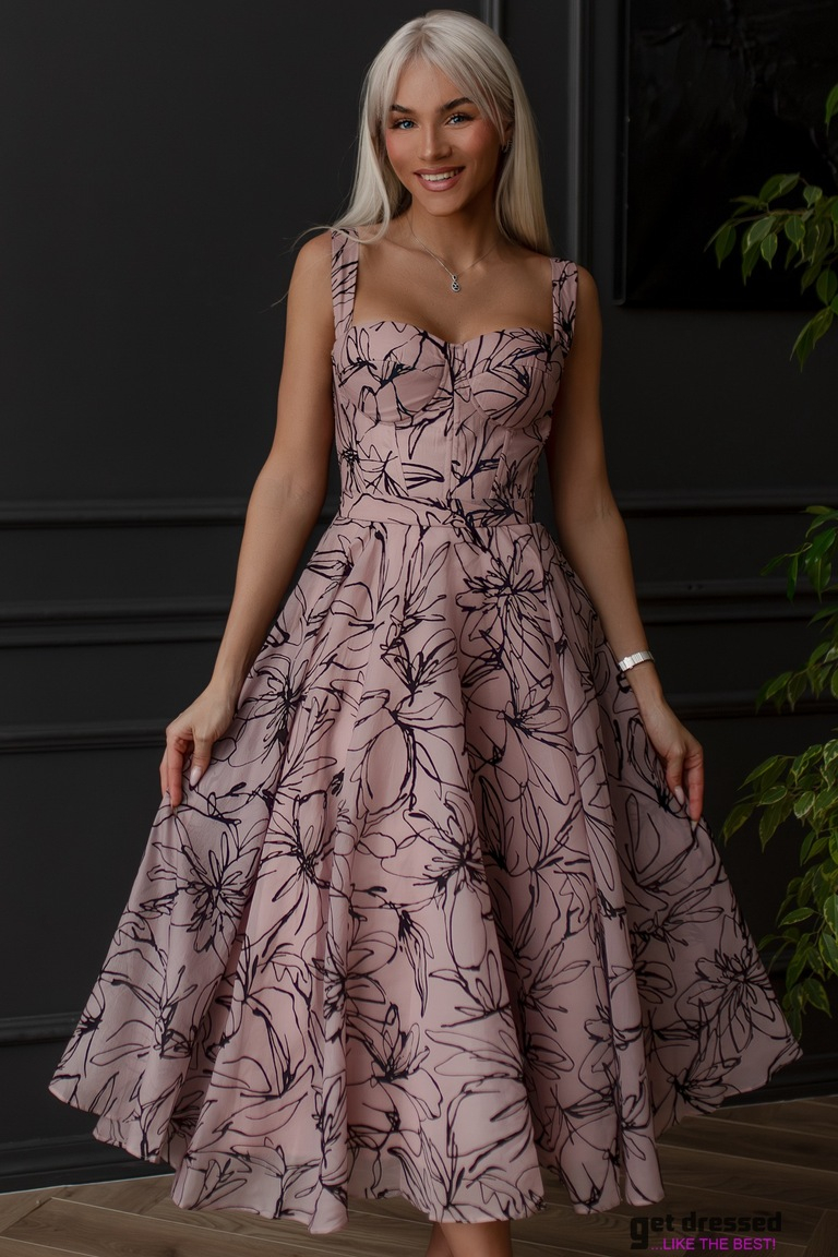 Lõpukleit Lena – Heleroosa