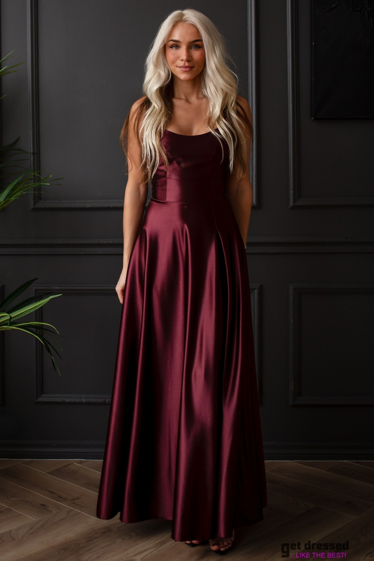 Lõpukleit Maria – kastanipunane