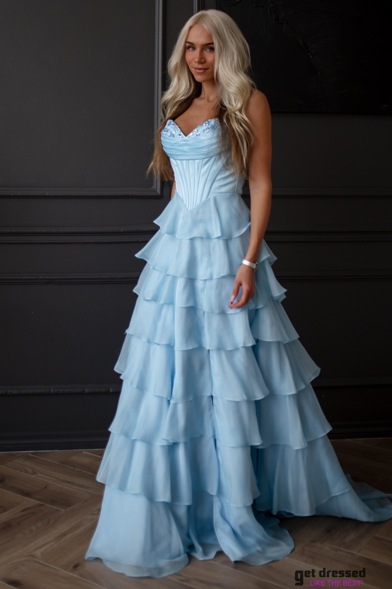 Pidulik kleit Kertu – helesinine