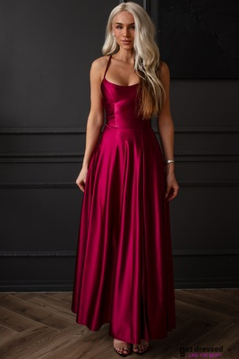 Lõpukleit Maria – Tumepunane