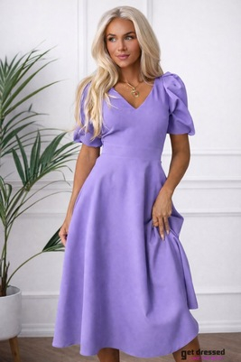 Midikleit Deborah II – Lavendlililla