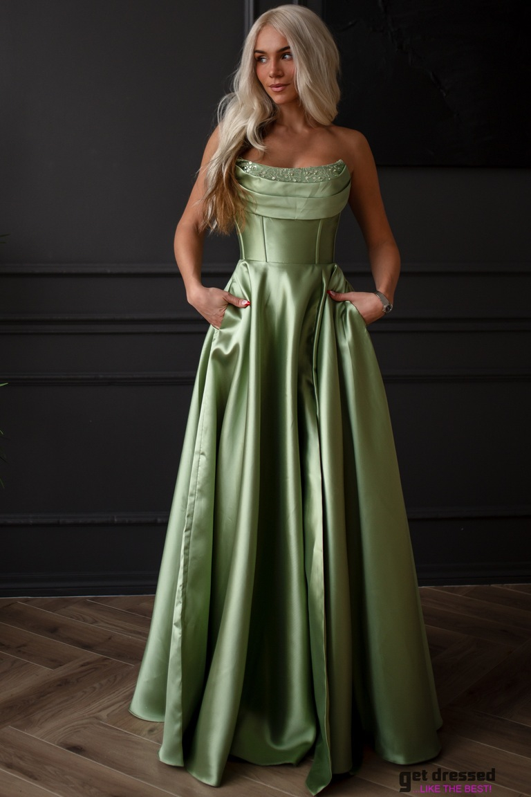 Pidulik Kleit Merrit – Oliiviroheline