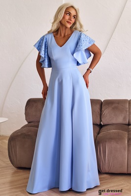 Maxi Dress Zara – Light Blue