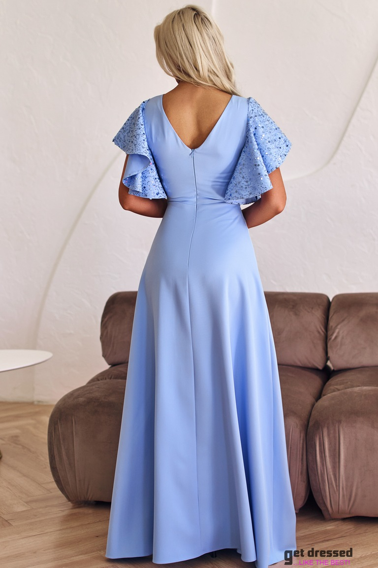 Maxi Dress Zara – Light Blue