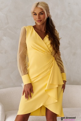 Midikleit Samantha – Kollane