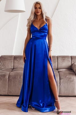 Maksikleit Britt – Sinine satiin