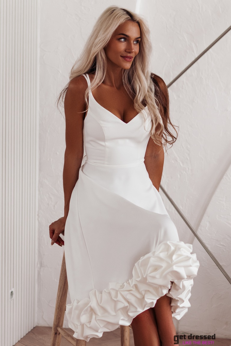Pidulik Kleit Debby – Valge