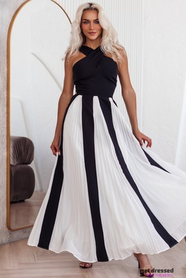 Maksikleit Esther – Must/valge