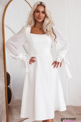 Midikleit Roosi – Valge
