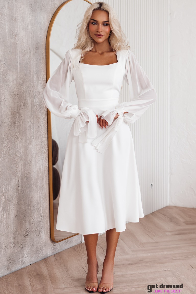 Midikleit Roosi – Valge