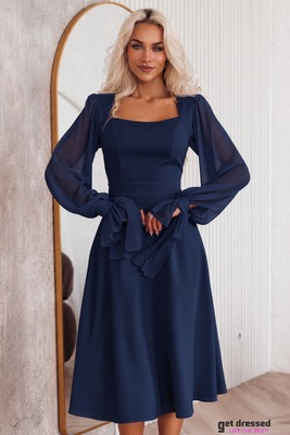 Midikleit Roosi – Tumesinine