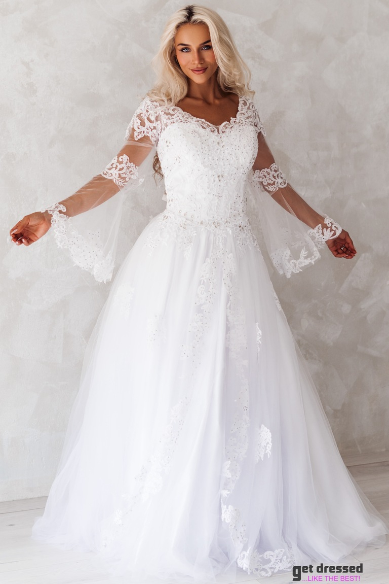 Wedding Dress Rosella – White