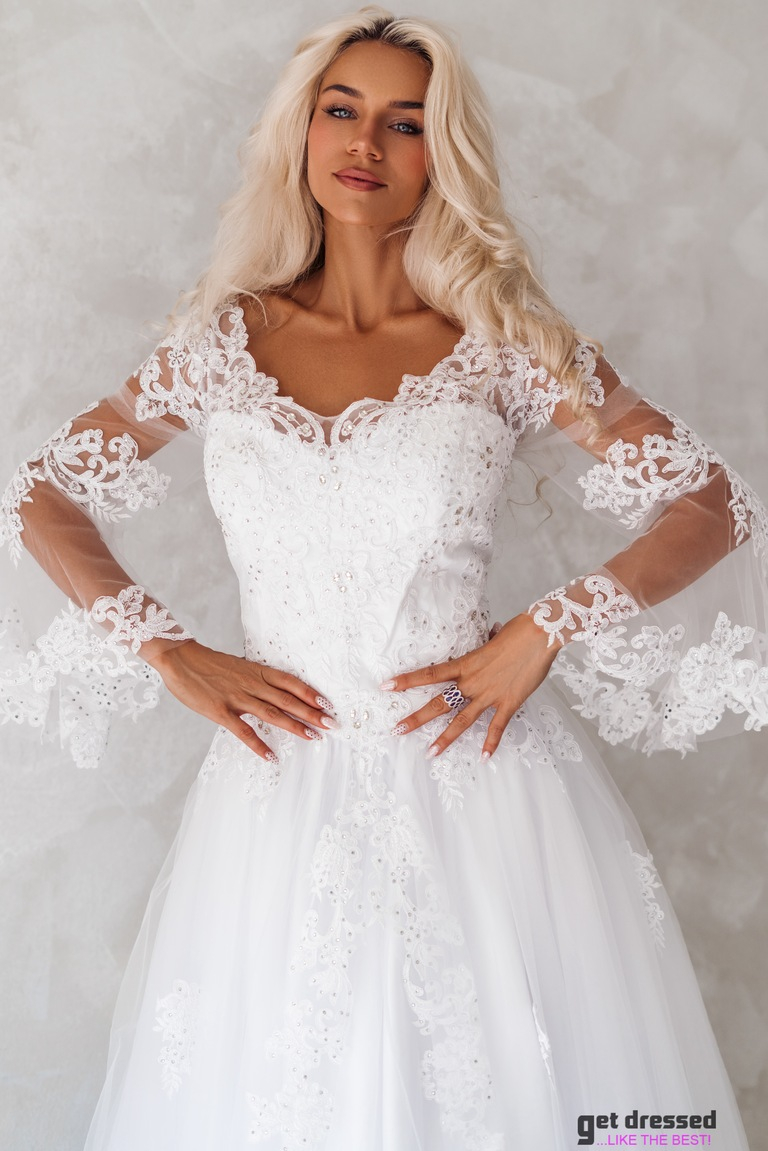 Wedding Dress Rosella – White