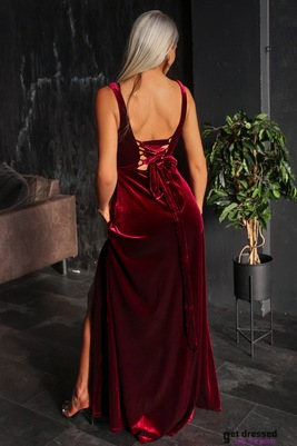 Maxi Dress Kim – Burgundy